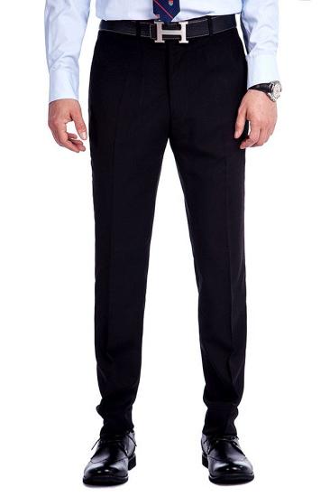 Chic Bright Red Jacquard Peak Lapel with Black Silk Mens Suits | Happnessmall_4