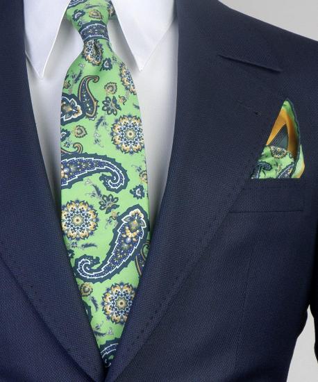 Sterling Unique Navy Three Pieces One Button Peaked Lapel Men Suits_3